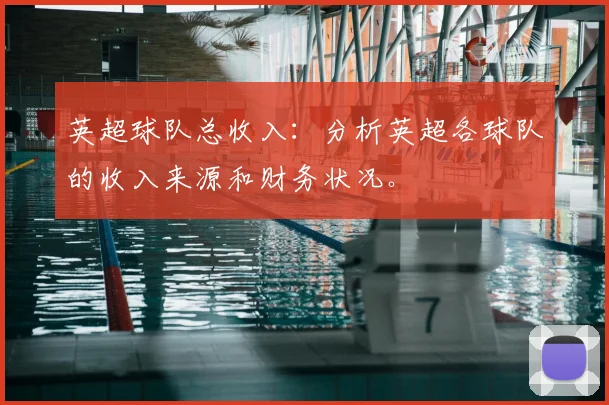 英超球队总收入：分析英超各球队的收入来源和财务状况。